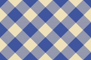 Tartan plaid background, diagonal check seamless pattern. Vector fabric texture for textile print, wrapping paper, gift card, wallpaper.