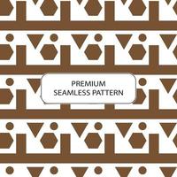 shape regular seamless pattern abstract premium vector design