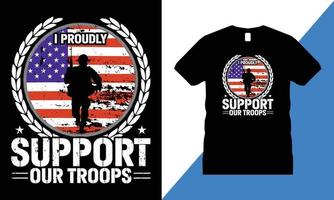 Veteran Graphic T-shirt Design Vector. usa, T shirt, military, freedom, flag, army, memorial, vector