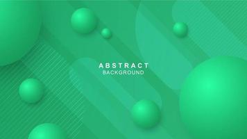 Modern circles background with gradient style vector