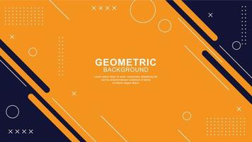 Geometric shape background with modern design vector