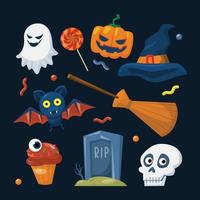 fiesta de halloween fiesta icono adulto vector