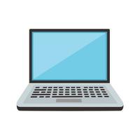 laptop computer portable vector