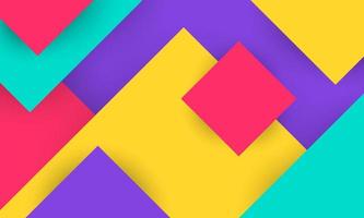 Colorful geometric background Minimal cover template design for web Modern abstract background with geometric shapes and lines vector