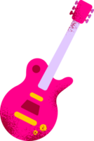 guitarra, ilustração de criança png