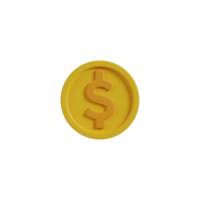 3D Isolate  Finance Icon png