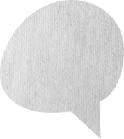 ícones de bolhas do discurso com fundo de textura de papel, png
