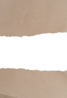 papier déchiré avec espace pour la conception de texte, vieux fond de texture de papier brun png