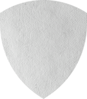 escudo de etiqueta de papel png