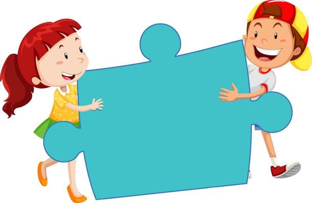 Two Puzzle Pieces Vector Art, Icons, and Graphics for Free Download