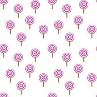 seamless pattern food background. candy seamless pattern vector