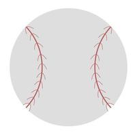 icono de pelota de beisbol vector