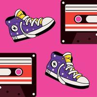 retro 90s pop art vector