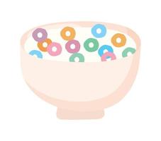 cereal breakfast icon vector