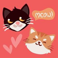 everybody loves cats vector