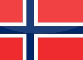 Norwegian Flag vector hand drawn,Norwegian krone vector hand drawn