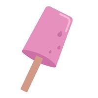 ice cream in stick vector