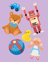 toys for childrens vector