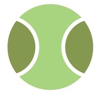 tennis ball icon vector