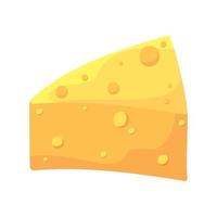 slice cheese icon vector