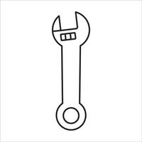 wrench vector image, this vector image can be used to create company logos, banners and others