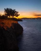 Sunset In the Matanzas bay. photo