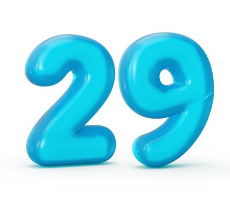 Number 29 Stock Photos, Images and Backgrounds for Free Download