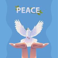 international day of peace vector