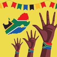evento del día del patrimonio de sudáfrica vector