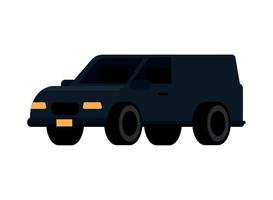 SUV car transport vector