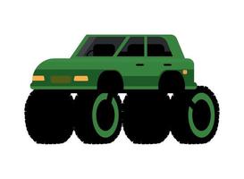 monster truck car vector