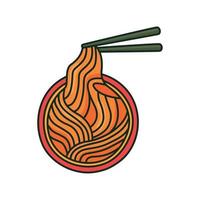 japanese food airview vector