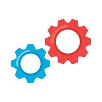 gears cogs setting vector