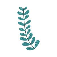 branch with leafs vector