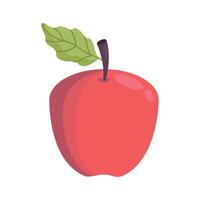 apple fresh fruit vector