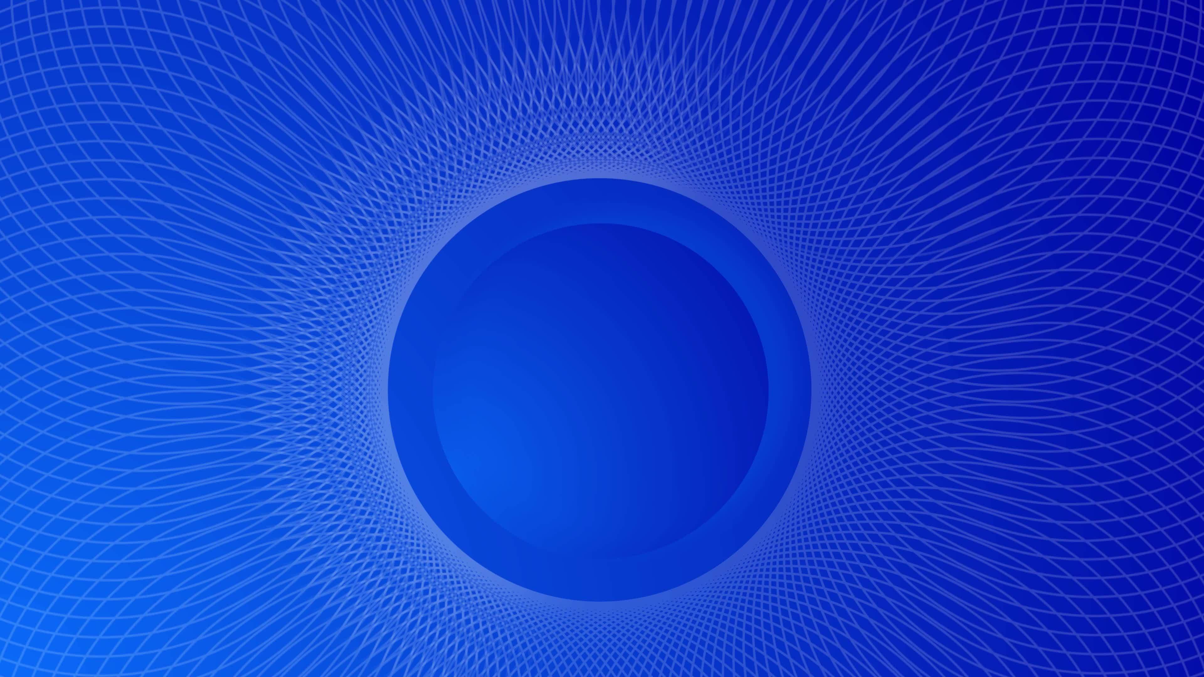 Beautiful abstract circle wave technology background with digital blue