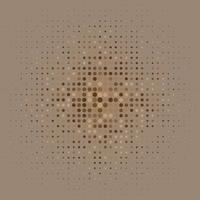 patrón geométrico abstracto con puntos. un vector transparente con fondo de color marrón. color de otoño patrón gráfico moderno. diseño gráfico de entramado simple.
