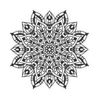 Ethnic Mandala Round Ornament Pattern vector