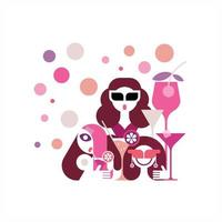 Hen Party vector