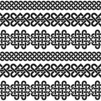 Celtic Knots Seamless Pattern vector