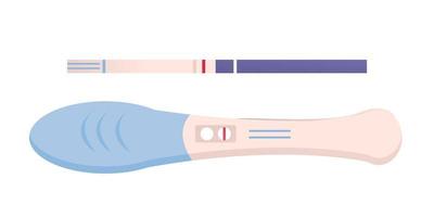 Pregnancy test. Negative test. Vector illustration