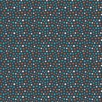 Simple seamless pattern with bright hand drawn polka dots vector