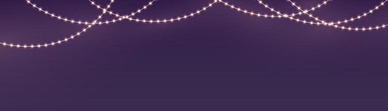 Christmas lights isolated. Christmas light multicolored garlands. xmas lamp glowing garland. for the new year and christmas. light effect. Vector illustration.