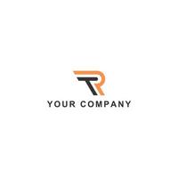 TR icon vector logo design. TR template quality logo symbol inspiration