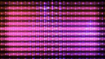 Die Pixel des Fernsehbildschirms schwanken mit der Videobewegung - Schleife video