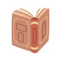 orange book open vector