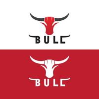 Bull logo and symbols vector template icons app