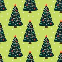 cute christmas items seamless pattern design for wrapping paper vector