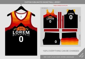 jersey design basketball sublimation