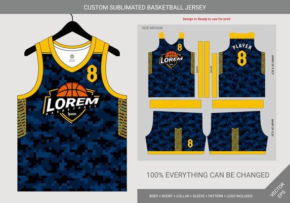 Basketball Jersey Vector Art, Icons, and Graphics for Free Download